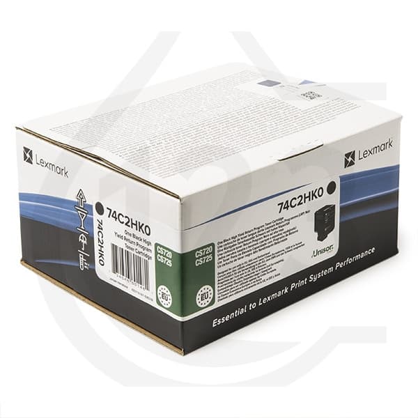 Cartus de toner (20K) Lexmark 74C2HK0 Black Return Program