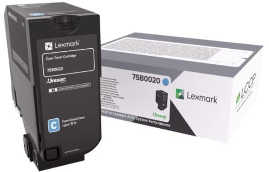 Cartus de toner (10K) Lexmark 75B0020 Cyan