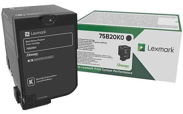 Cartus de toner (13K) Lexmark 75B20K0 Black Return Program