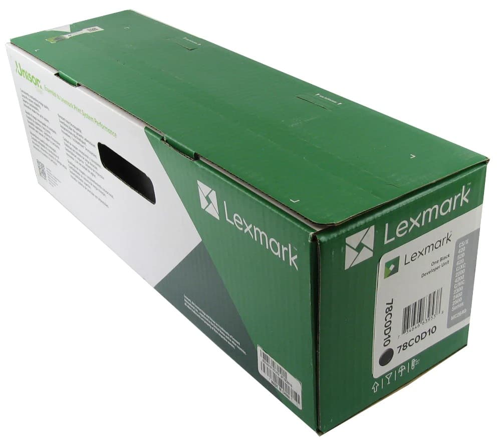 Unitate de developare (125K) Lexmark 78C0D10 Black Developing Unit