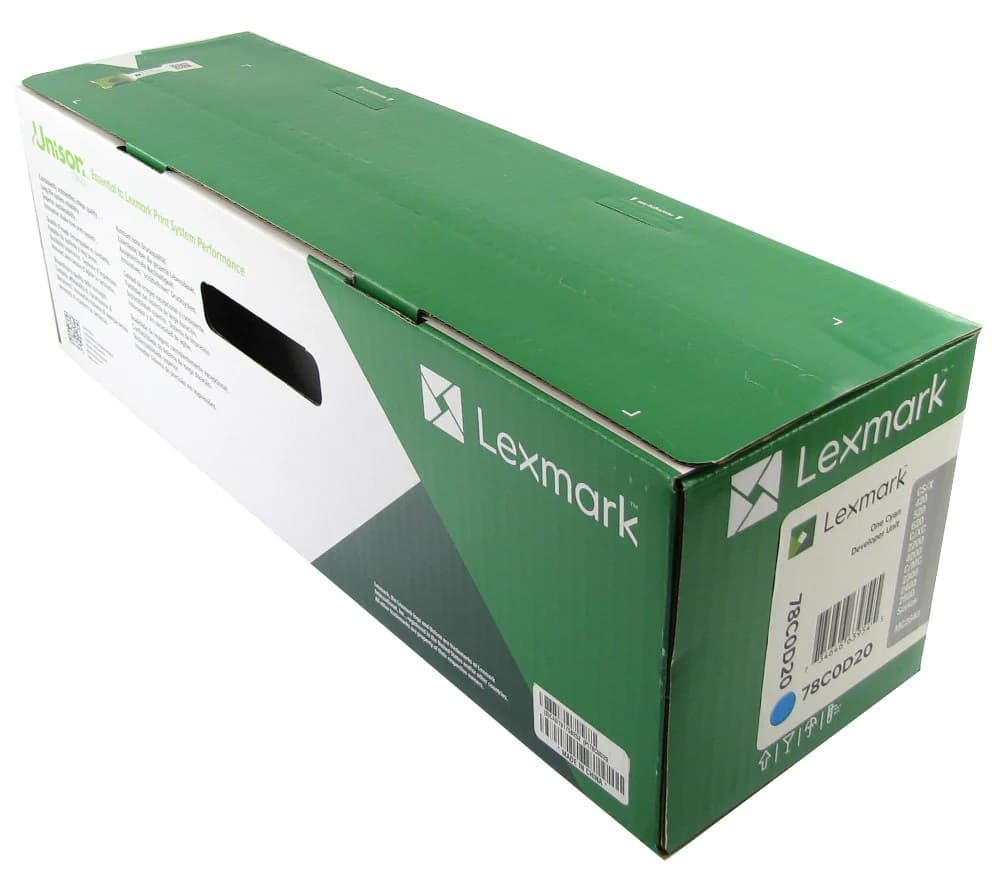 Unitate de developare (125K) Lexmark 78C0D20 Cyan Developing Unit