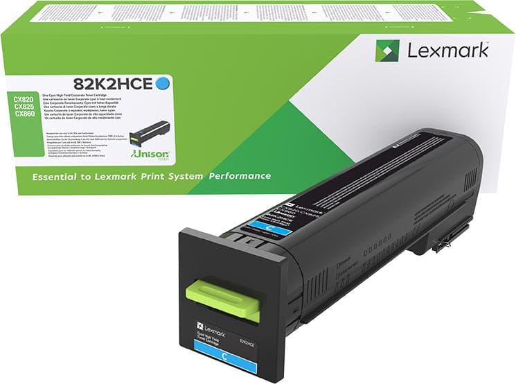 Cartus de toner (17K) Lexmark 82K2HCE Cyan Corporate