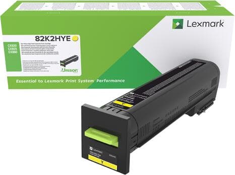 Cartus de toner (17K) Lexmark 82K2HYE Yellow Corporate