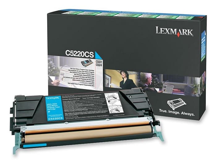 Cartus de toner (3K) Lexmark C5220CS Cyan Return Program