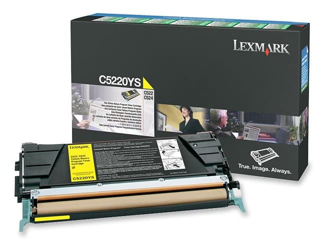 Cartus de toner (3K) Lexmark C5220YS Yellow Return Program