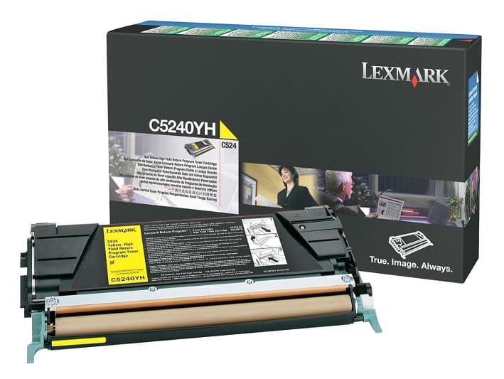 Cartus de toner (5K) Lexmark C5240YH Yellow Return Program