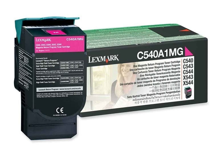 Cartus de toner (1K) Lexmark C540A1MG Magenta Return Program