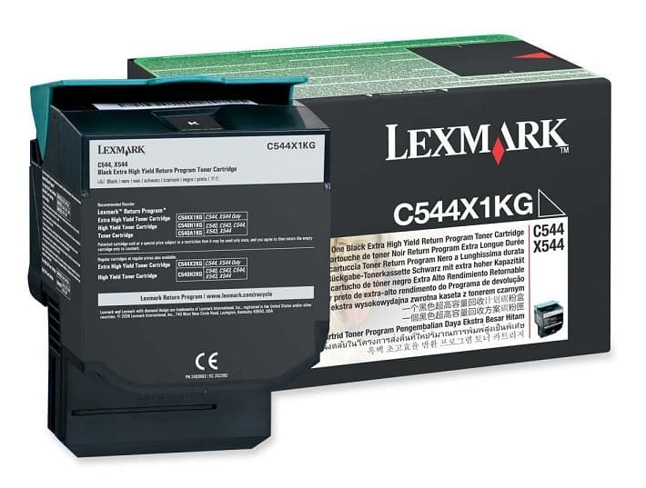 Cartus de toner (6K) Lexmark C544X1KG Black Return Program