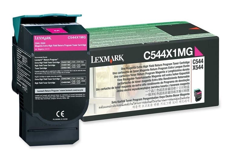 Cartus de toner (4K) Lexmark C544X1MG Magenta Return Program