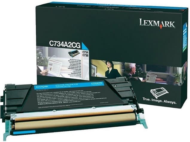 Cartus de toner (6K) Lexmark C734A2CG Cyan