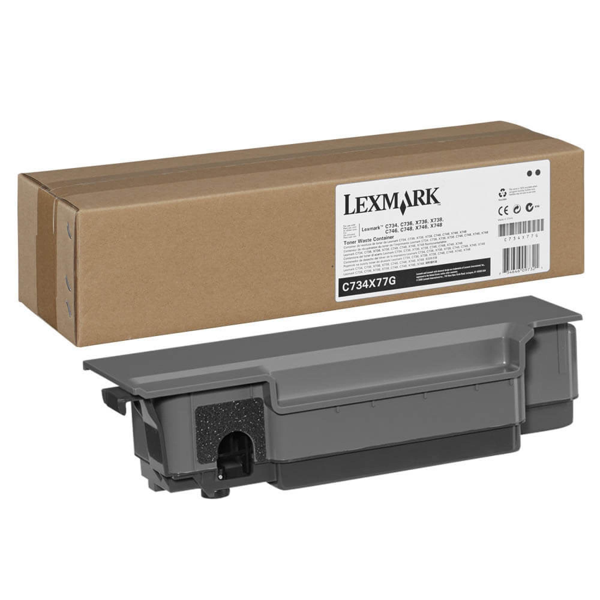 Unitate pentru toner rezidual (25K) Lexmark C734X77G Waste Toner Bottle