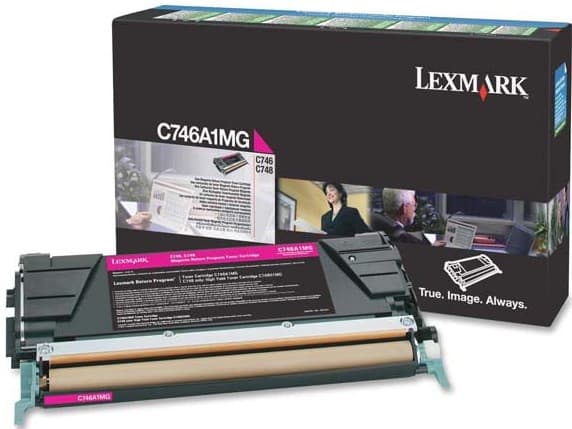 Cartus de toner (7K) Lexmark C746A1MG Magenta Return Program
