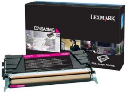 Cartus de toner (7K) Lexmark C746A3MG Magenta Corporate