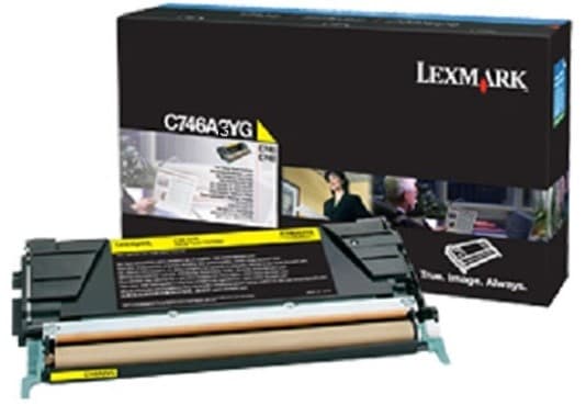 Cartus de toner (7K) Lexmark C746A3YG Yellow Corporate