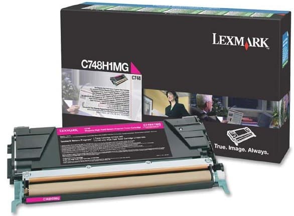 Cartus de toner (10K) Lexmark C748H2MG Magenta