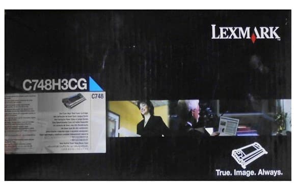 Cartus de toner (10K) Lexmark C748H3CG Cyan Corporate
