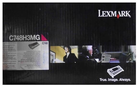 Cartus de toner (10K) Lexmark C748H3MG Magenta Corporate