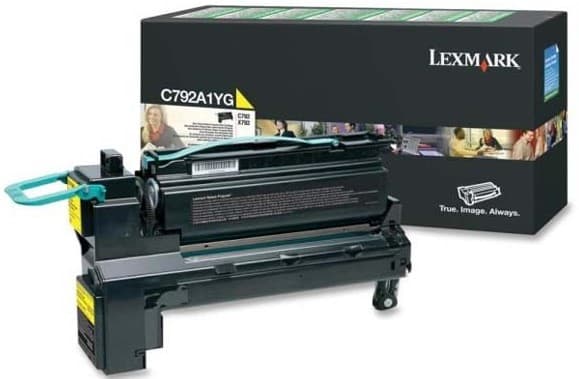 Cartus de toner (6K) Lexmark C792A1YG Yellow Return Program