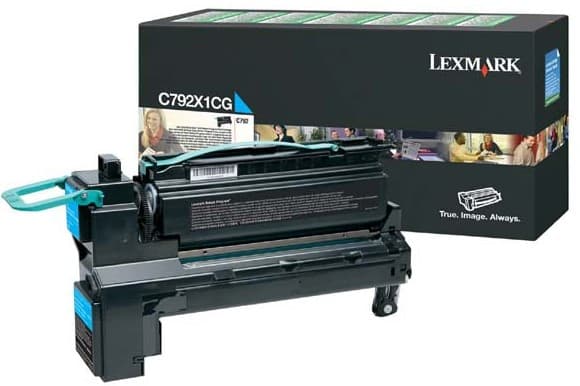 Cartus de toner (20K) Lexmark C792X1CG Cyan Return Program