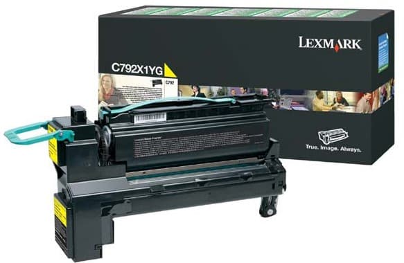 Cartus de toner (20K) Lexmark C792X1YG Yellow Return Program