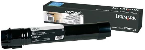 Cartus de toner (32K) Lexmark C950X2KG Black