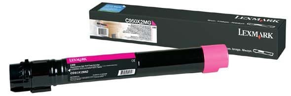 Cartus de toner (22K) Lexmark C950X2MG Magenta