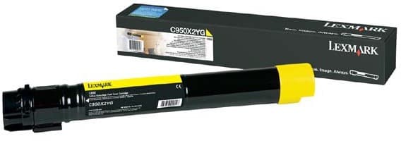 Cartus de toner (22K) Lexmark C950X2YG Yellow