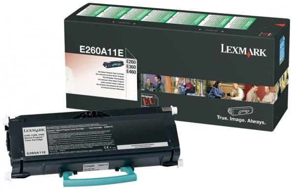 Cartus de toner (3.5K) Lexmark E260A11E Black Return Program