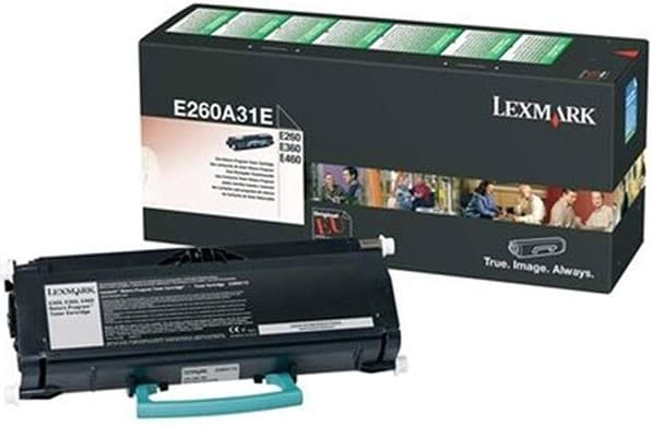 Cartus de toner (3.5K) Lexmark E260A31E Black Corporate