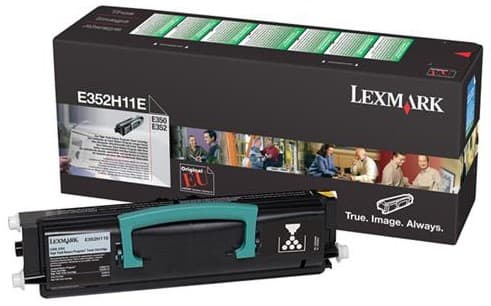 Cartus de toner (9K) Lexmark E352H11E Black Return Program