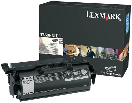 Cartus de toner (25K) Lexmark T650H31E Black Corporate