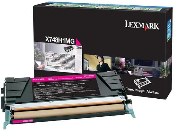 Cartus de toner (10K) Lexmark X748H1MG Magenta Return Program