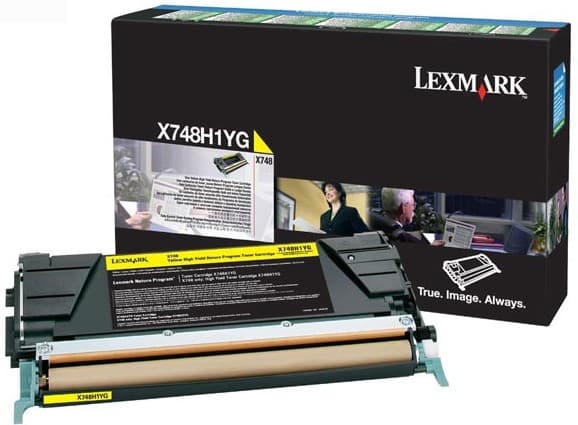 Cartus de toner (10K) Lexmark X748H1YG Yellow Return Program
