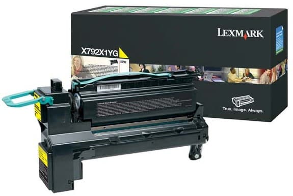 Cartus de toner (20K) Lexmark X792X1YG Yellow Return Program
