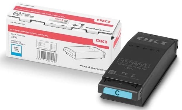 Cartus de toner (6K) Oki 09006127 Cyan