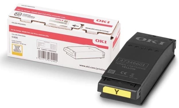 Cartus de toner (6K) Oki 09006129 Yellow