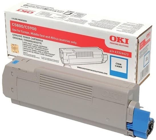 Cartus de toner (5K) Oki 43324423 Cyan