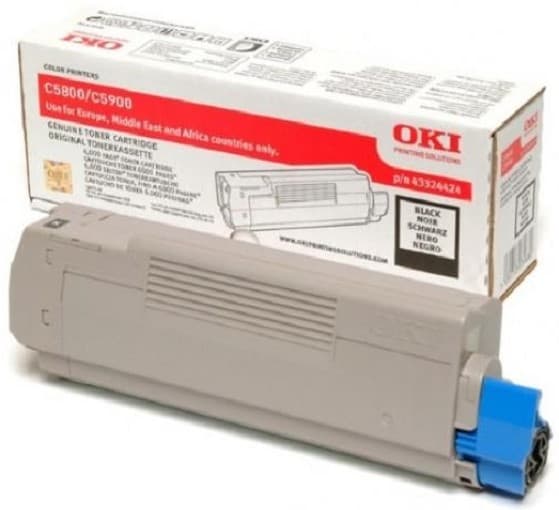 Cartus de toner (6K) Oki 43324424 Black