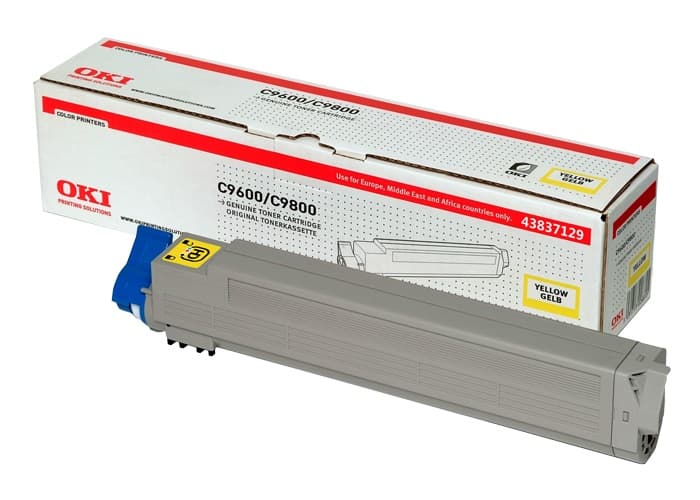 Cartus de toner (22K) Oki 43837129 Yellow