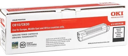 Cartus de toner (8K) Oki 44059108 Black