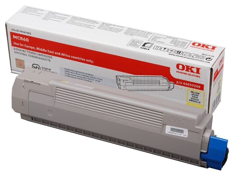 Cartus de toner (10K) Oki 44059209 Yellow