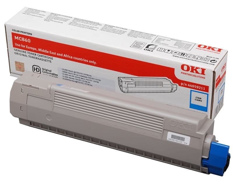 Cartus de toner (10K) Oki 44059211 Cyan