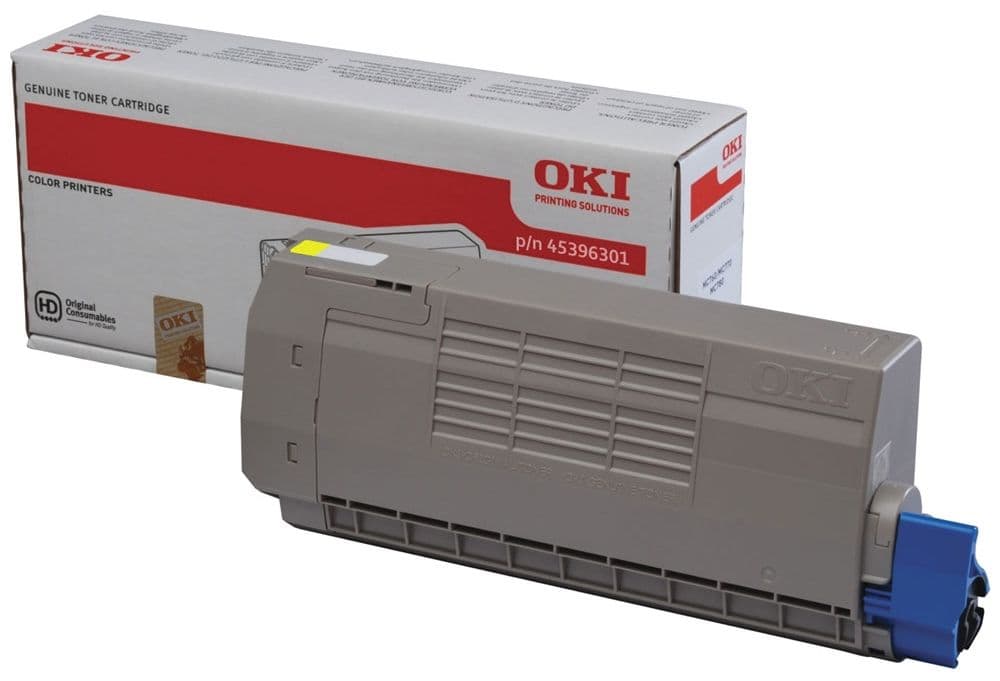Cartus de toner (6K) Oki 45396301 Yellow