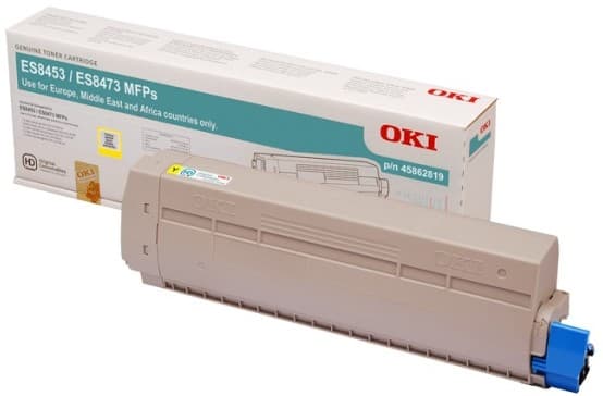 Toner compatibil (10K) Oki 45862819 Yellow