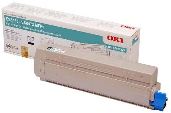 Cartus de toner (15K) Oki 45862822 Black
