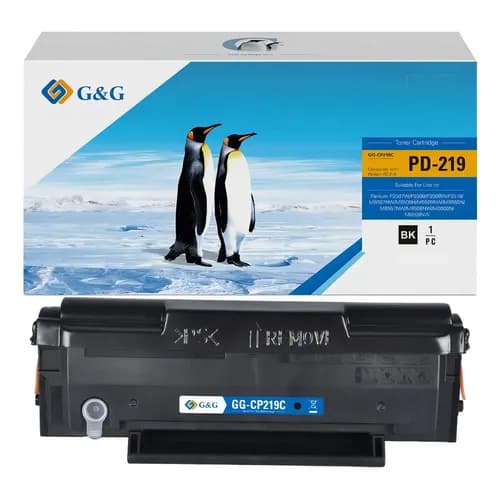 Toner Premium G&G (1.6K) Pantum PD-219 Black (PD219)