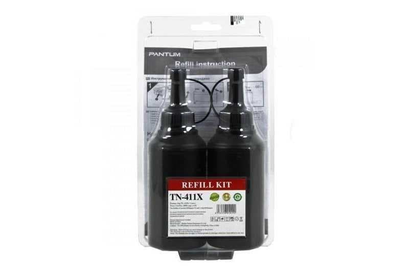 Kit de reincarcare toner original Pantum TN-411X Refill Kit (toner si chip TL-410)