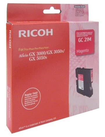 Cartus de gel original Ricoh GC 21M Magenta (405534, GC-21M)