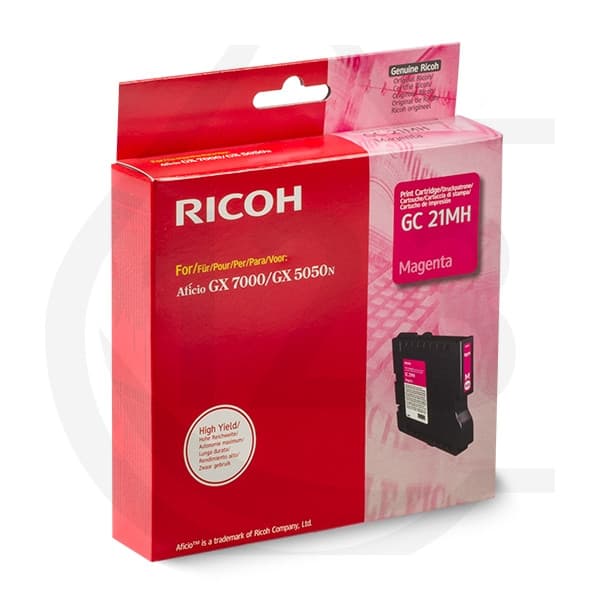 Cartus de gel original Ricoh GC 21MHY Magenta (405538, GC-21MHY)
