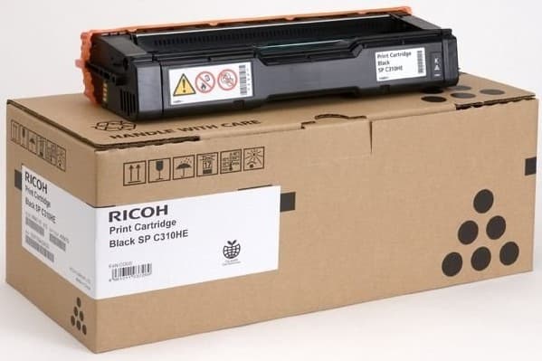 Cartus de toner (6.5K) Ricoh SP C310HE Black (406479, 407634, SP-C310HE)